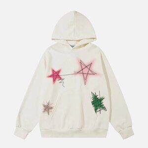 NWT Aelfric Eden Graffiti Star Hoodie size S